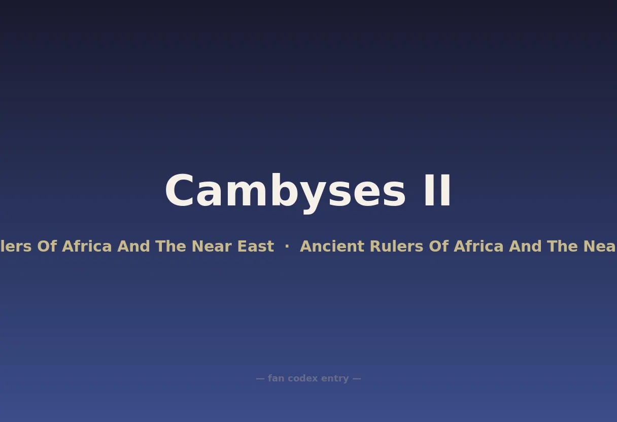 Cambyses II